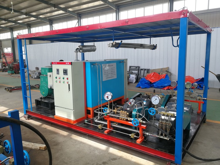 油气田专用撬装试压泵