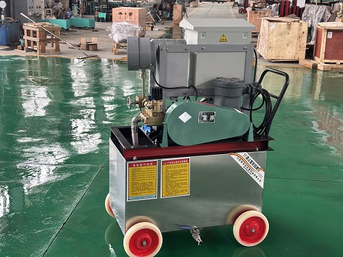 定制款防爆电动试压泵3D-SY600/2.5已发往浙江